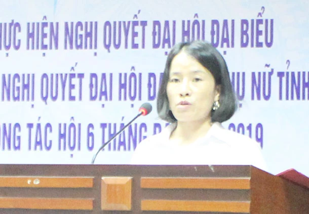 Nhiều chỉ tiêu thực hiện nghị quyết đại hội đại biểu phụ nữ các cấp đạt và vượt kế hoạch