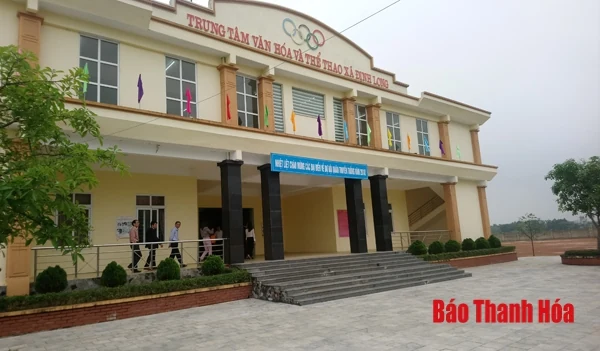 Huyện Yên Định: Nhân dân đóng góp trên 12 tỷ đồng xây dựng thiết chế văn hóa, thể thao