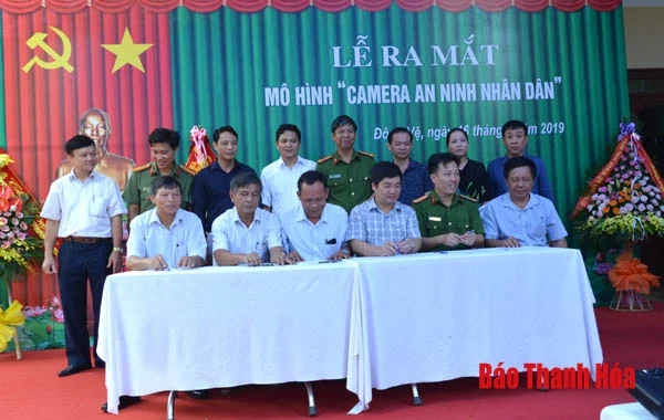 Hiệu quả từ mô hình “Camera An ninh nhân dân” tại phường Đông Vệ