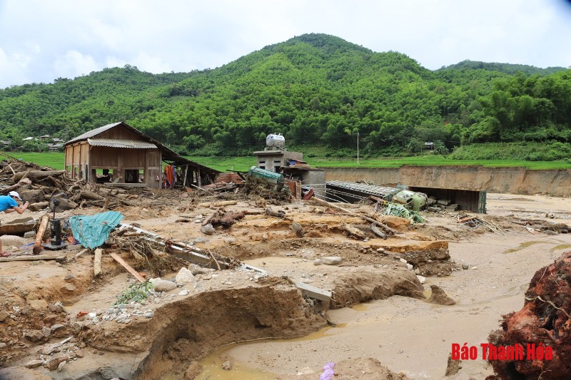 Đang khắc phục hậu quả do mưa lũ, Thanh Hóa lại tiếp tục có cảnh báo lũ quét