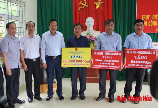 Thanh Hóa: Trao Bằng Tổ Quốc ghi công cho liệt sĩ Thao Văn Súa