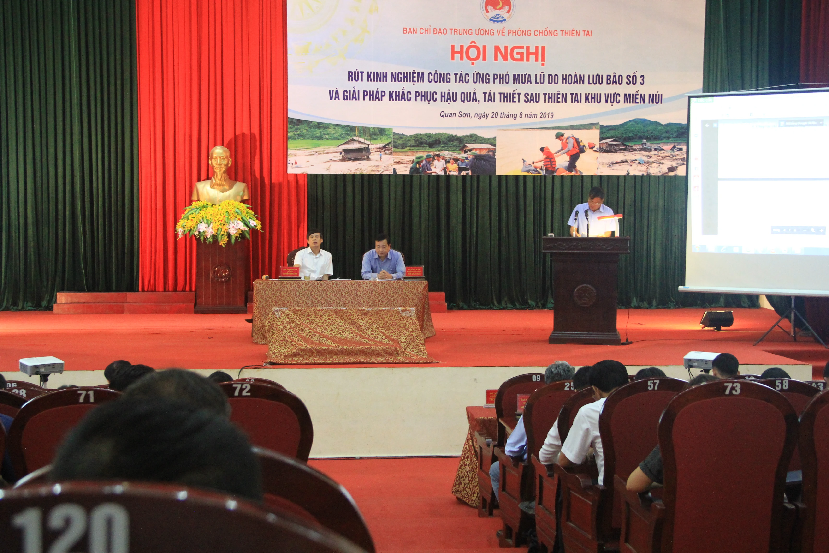 Rút kinh nghiệm công tác ứng phó mưa lũ do hoàn lưu bão số 3