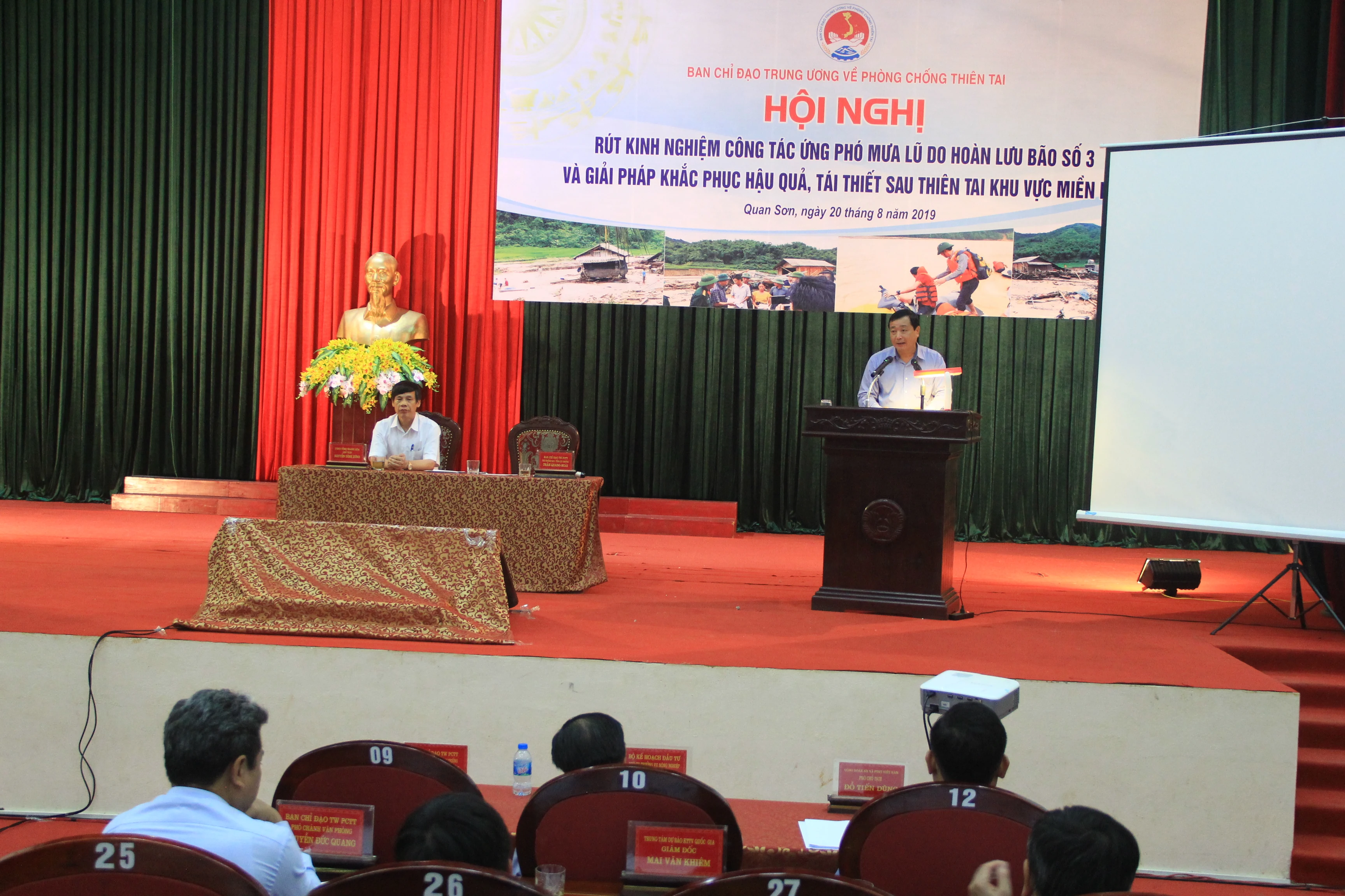 Rút kinh nghiệm công tác ứng phó mưa lũ do hoàn lưu bão số 3