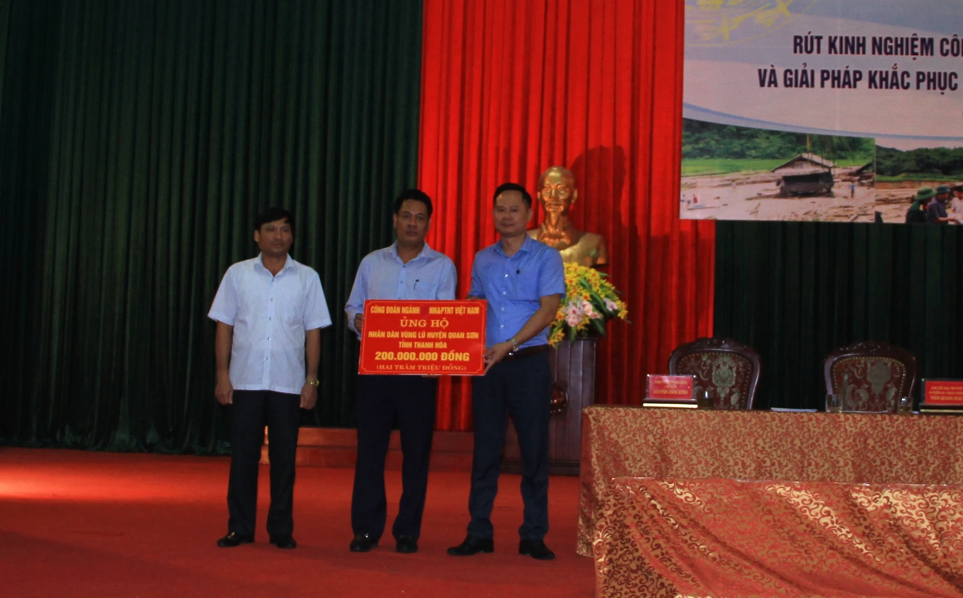 Rút kinh nghiệm công tác ứng phó mưa lũ do hoàn lưu bão số 3