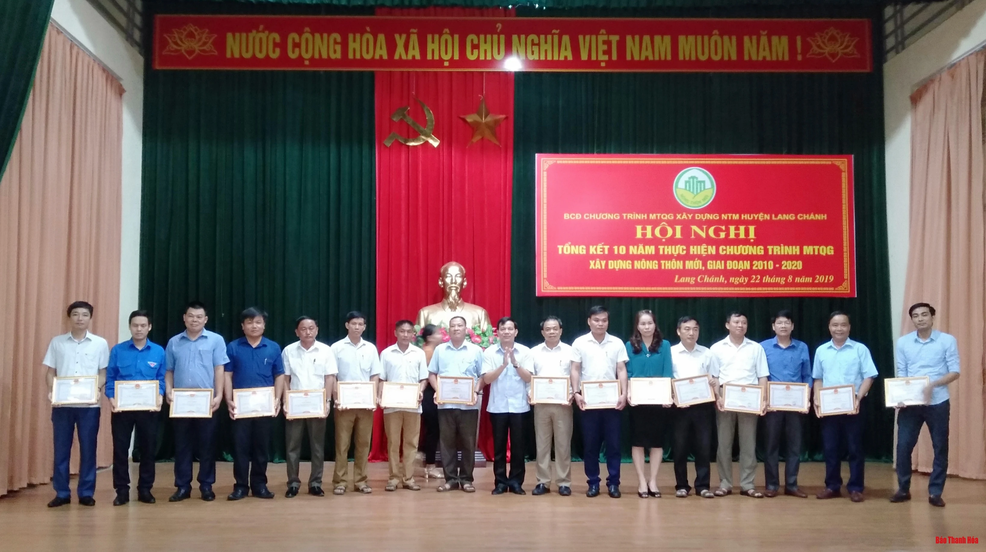 Huyện Lang Chánh: Tổng kết 10 năm xây dựng nông thôn mới