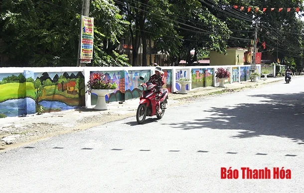 Đường tranh bích họa, nét đẹp vùng quê