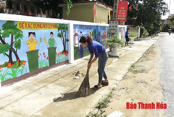 Đường tranh bích họa, nét đẹp vùng quê