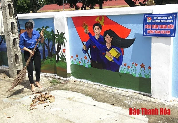 Đường tranh bích họa, nét đẹp vùng quê