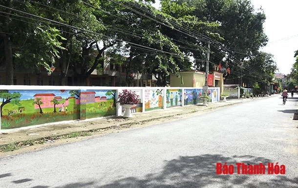 Đường tranh bích họa, nét đẹp vùng quê