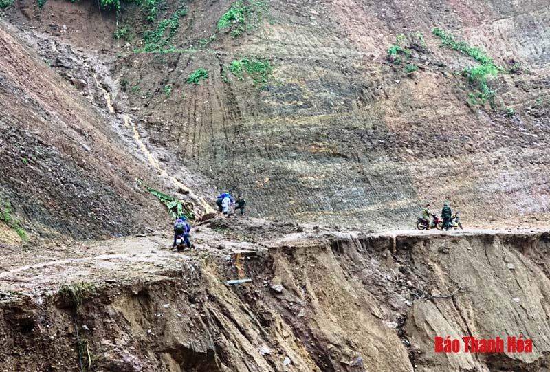 Mưa lớn lại đổ về Mường Lát, một phụ nữ mất tích