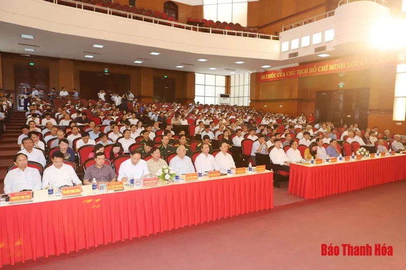 Tỉnh Thanh Hóa tổ chức hội nghị 50 năm thực hiện Di chúc của Chủ tịch Hồ Chí Minh