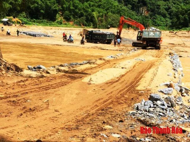 Sa Ná lại bị chia cắt vì ảnh hưởng của bão số 4