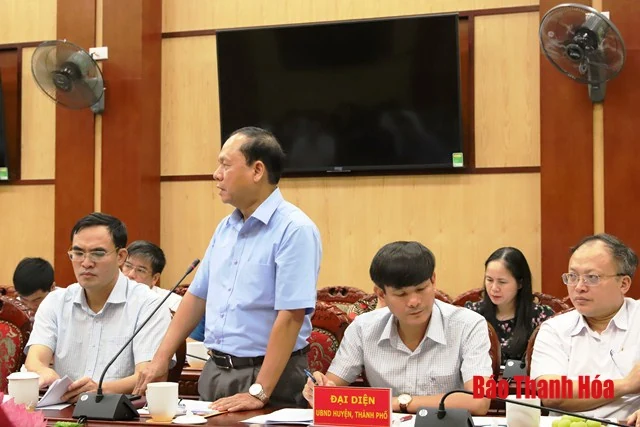 Ủy ban Pháp luật của Quốc hội làm việc với tỉnh Thanh Hóa về việc sắp xếp đơn vị hành chính cấp xã