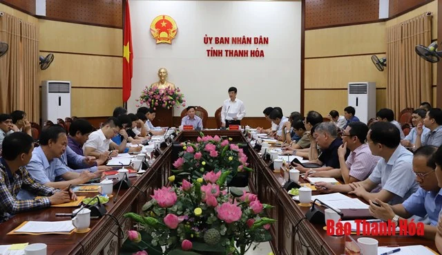 Ủy ban Pháp luật của Quốc hội làm việc với tỉnh Thanh Hóa về việc sắp xếp đơn vị hành chính cấp xã