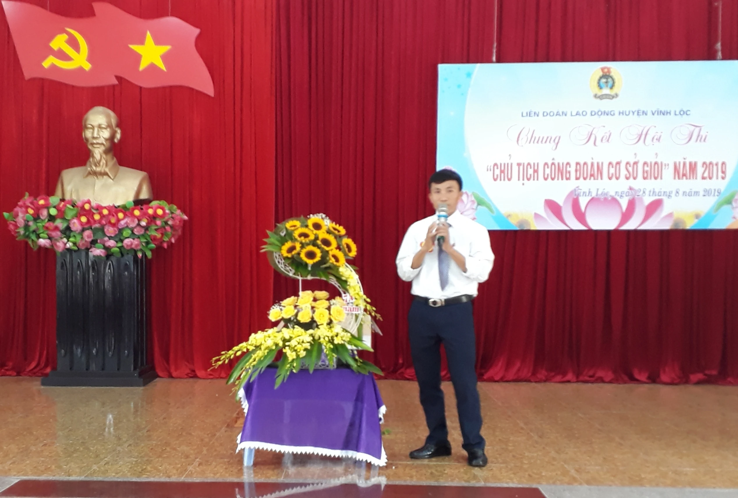 Vĩnh Lộc: Hội thi Cán bộ Công đoàn cơ sở giỏi năm 2019