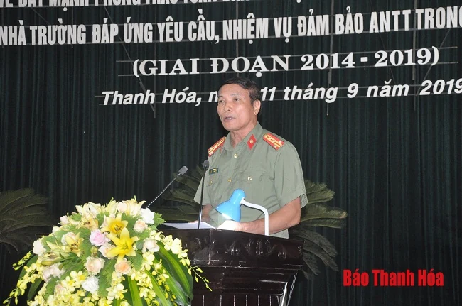 Tiếp tục đẩy mạnh phong trào toàn dân bảo vệ an ninh Tổ quốc trong cơ quan, doanh nghiệp, nhà trường