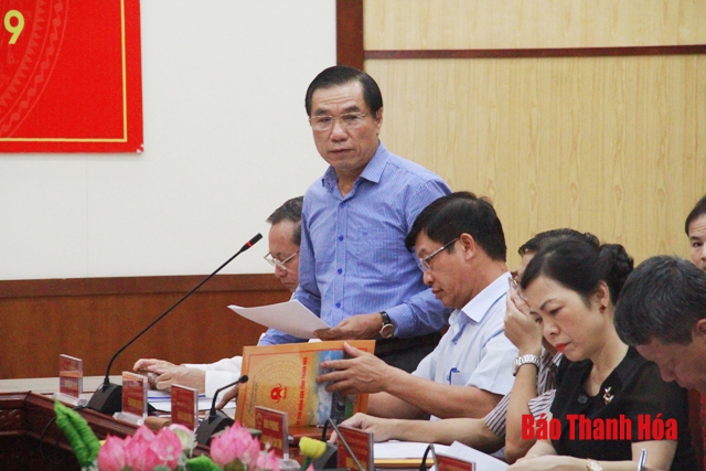UBND tỉnh họp thường kỳ tháng 9: Tập trung thực hiện các giải pháp phấn đấu hoàn thành kế hoạch năm 2019