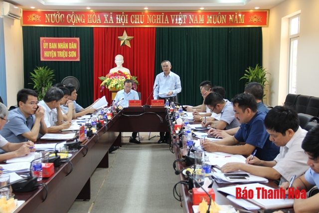 Đoàn công tác của Bộ Nông nghiệp và Phát triển nông thôn kiểm tra công tác phòng, chống dịch tả lợn Châu Phi tại Thanh Hóa