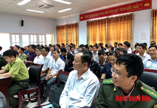 Tập huấn công tác phòng cháy, chữa cháy rừng năm 2019