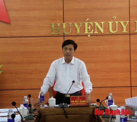 Công bố dự thảo kết quả rà soát thanh tra, thực hiện kiến nghị của kiểm toán Nhà nước tại 4 huyện