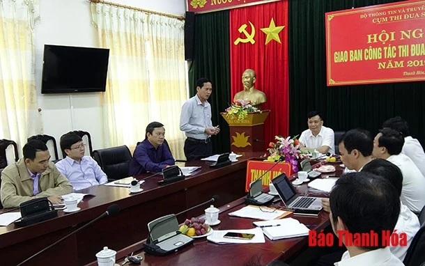 Cụm thi đua số 5, Bộ TT&TT giao ban công tác thi đua - khen thưởng