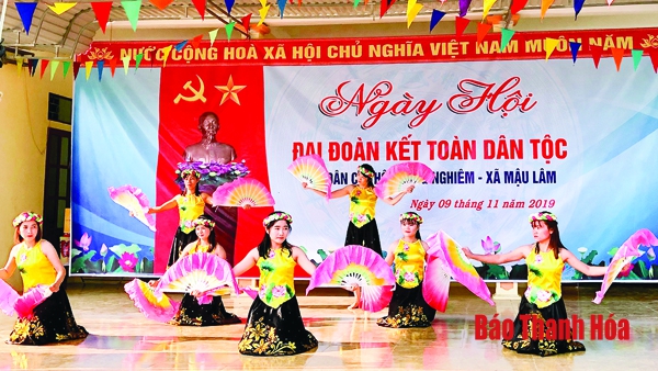 Tưng bừng Ngày hội Đại đoàn kết toàn dân tộc
