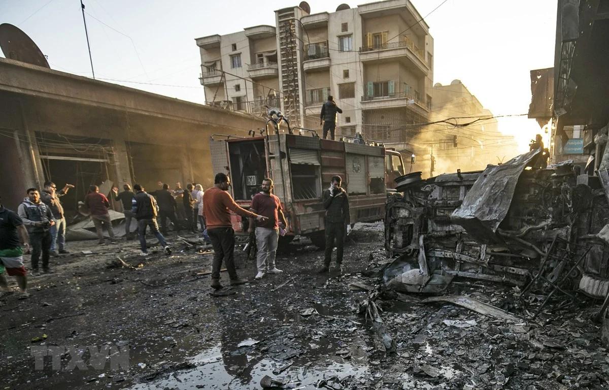 Syria: Xảy ra 3 vụ đánh bom đồng thời tại Qamishli của người Kurd