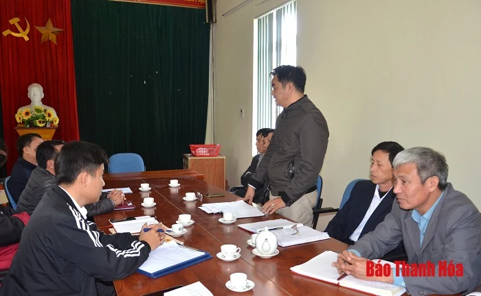 Sớm xử lý dứt điểm vi phạm trên các tuyến đê Hậu Lộc