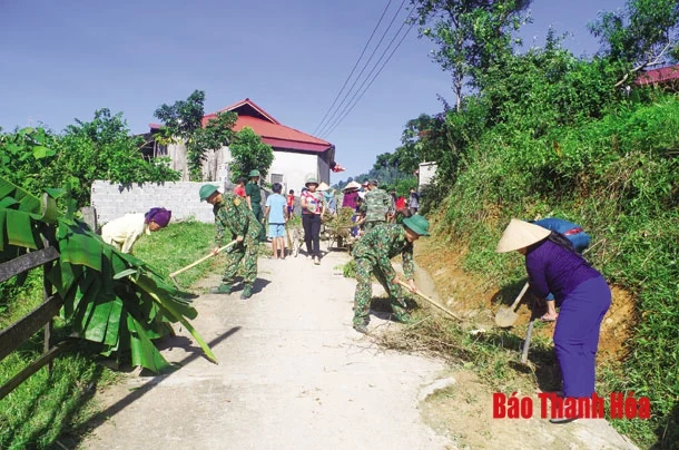 Bộ đội Biên phòng tỉnh xây dựng cơ sở chính trị vững mạnh trên biên giới