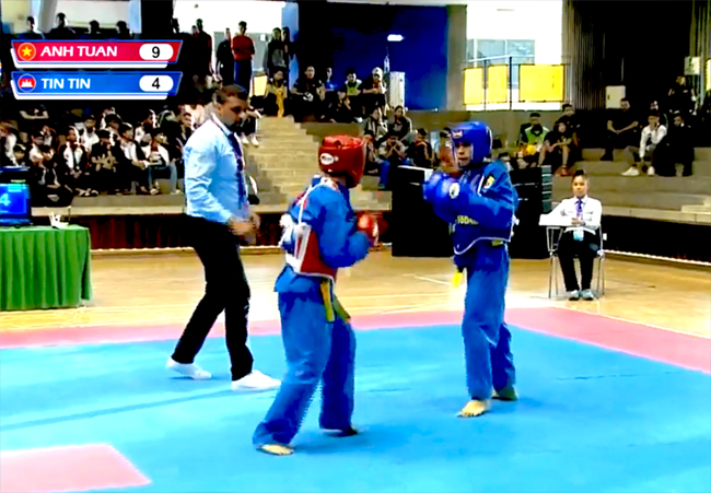 VĐV Trần Anh Tuấn lần thứ 3 giành HCV tại giải vô địch Vovinam thế giới 2019