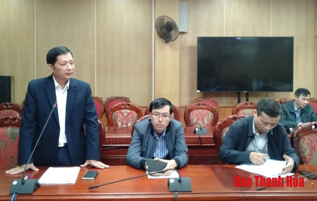 Phó Chủ tịch UBND tỉnh Mai Xuân Liêm tiếp doanh nghiệp định kỳ tháng 12-2019