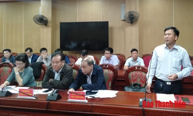 Phó Chủ tịch UBND tỉnh Mai Xuân Liêm tiếp doanh nghiệp định kỳ tháng 12-2019