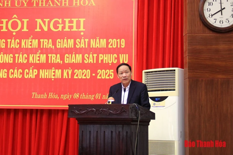 Thực hiện tốt công tác kiểm tra, giám sát, phục vụ tổ chức thành công đại hội Đảng các cấp