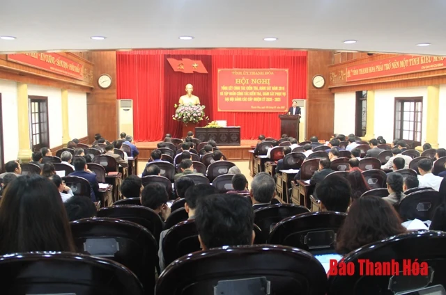 Thực hiện tốt công tác kiểm tra, giám sát, phục vụ tổ chức thành công đại hội Đảng các cấp