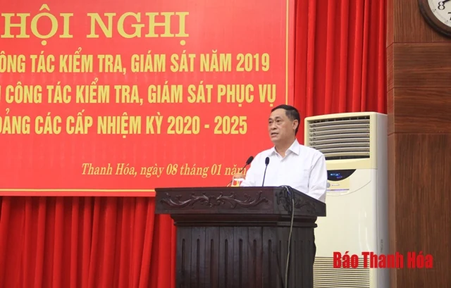 Thực hiện tốt công tác kiểm tra, giám sát, phục vụ tổ chức thành công đại hội Đảng các cấp