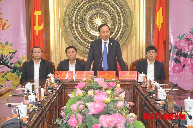 Gặp mặt các đồng chí nguyên lãnh đạo tỉnh, cán bộ lão thành cách mạng nhân dịp Tết Nguyên đán Canh Tý 2020