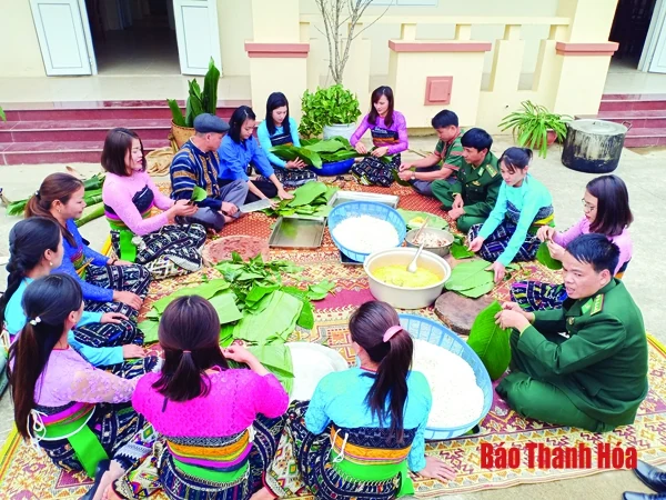 Trực tết cùng chiến sĩ biên phòng
