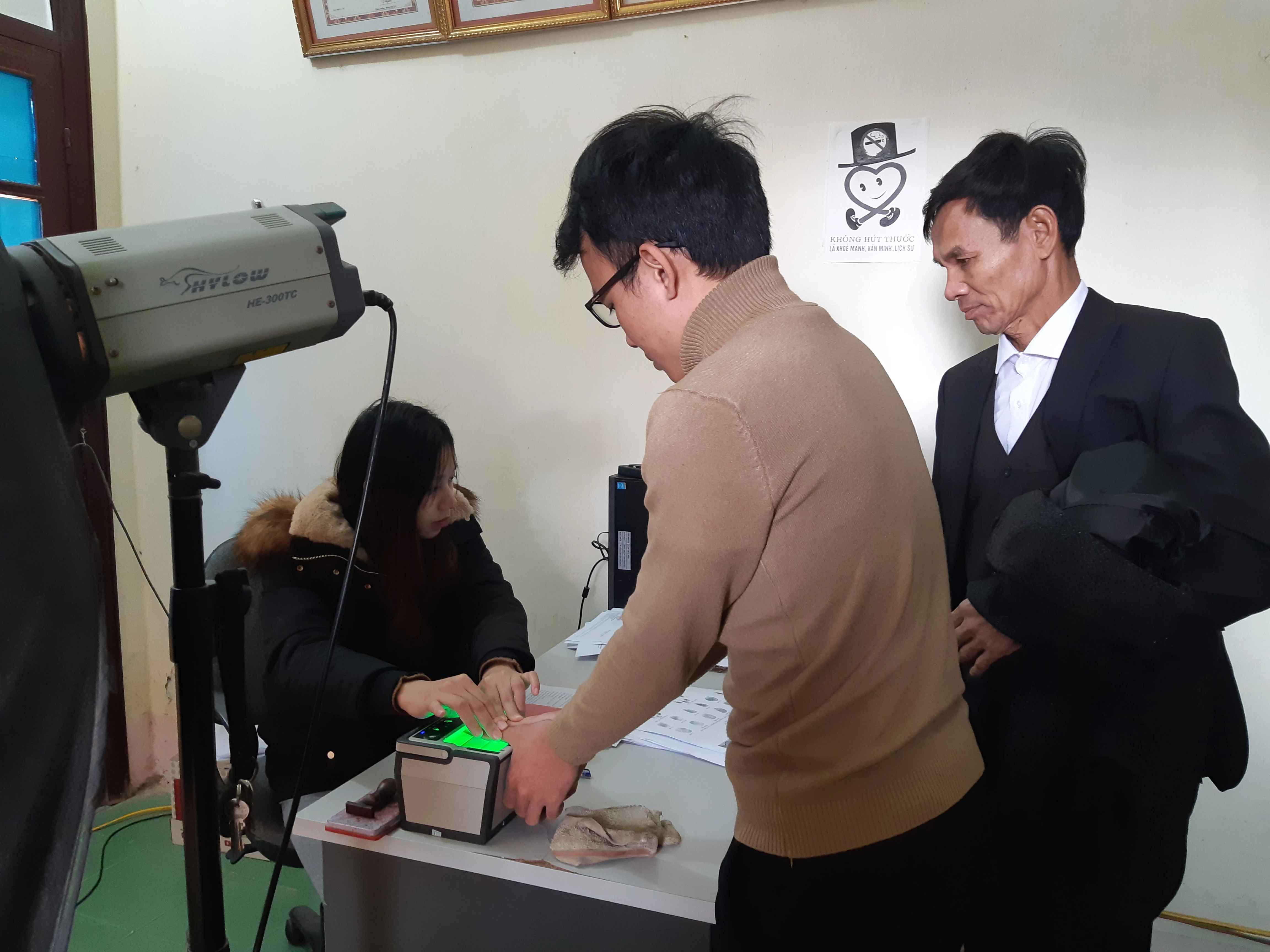 Sau Tết Nguyên Đán, số người xin cấp thẻ căn cước công dân huyện Nga Sơn tăng đột biến