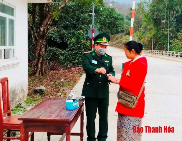 Siết chặt kiểm soát y tế tại Cửa khẩu quốc tế Na Mèo để ngăn chặn dịch bệnh do nCoV