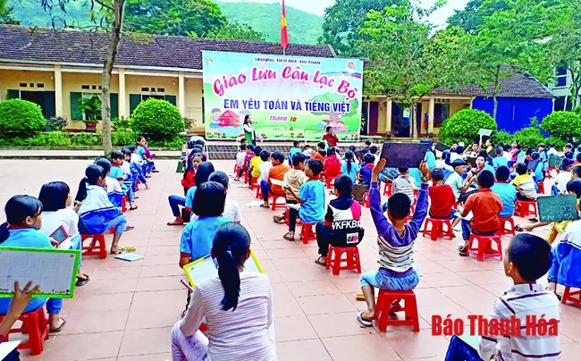 Ngành giáo dục Ngọc Lặc quan tâm giáo dục kỹ năng sống cho học sinh