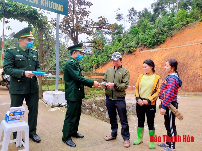 BĐBP tỉnh tăng cường các biện pháp phòng chống dịch nCoV