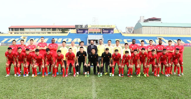 CLB Thanh Hóa hoàn tất danh sách cầu thủ, chốt số áo đăng ký thi đấu V.League 2020