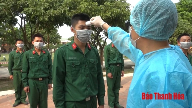 Bộ CHQS tỉnh tham dự diễn tập phòng chống Covid-19