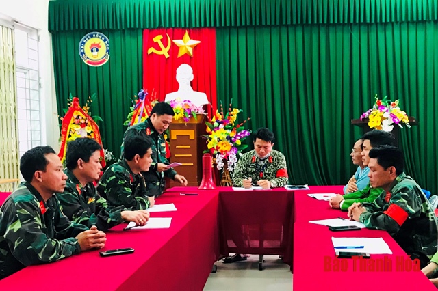 Bên trong khu cách ly tại Trung tâm Trung tâm Giáo dục quốc phòng, Trường ĐH Hồng Đức