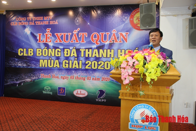 CLB bóng đá Thanh Hóa phấn đấu giành thứ hạng cao tại mùa giải năm 2020