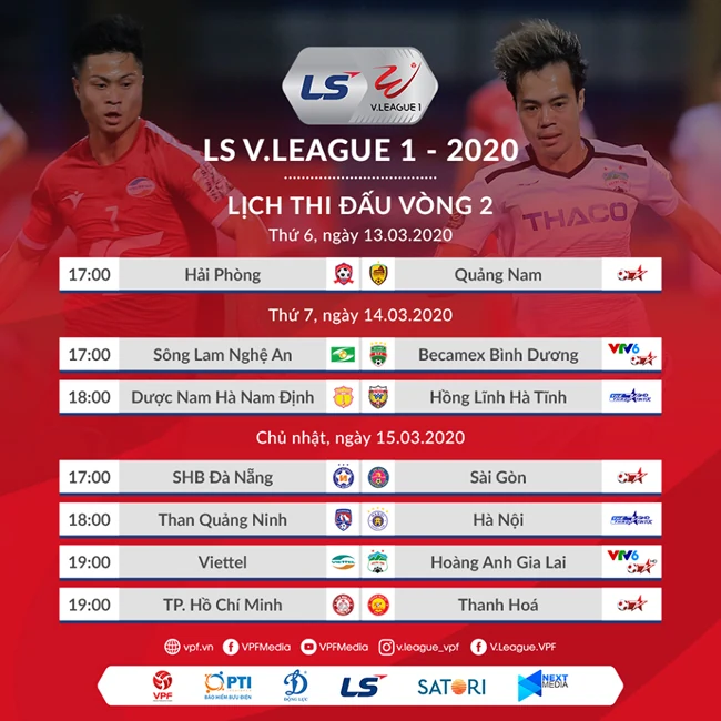 Vòng 2 LS V.League 2020: Thanh Hóa và cuộc “thử lửa” trên đất Sài thành