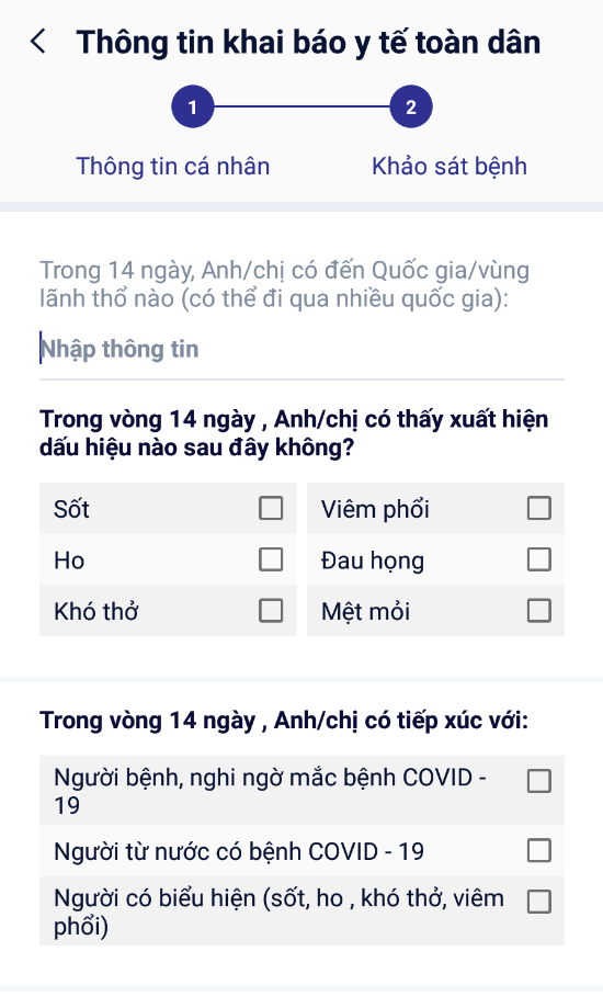 Hướng dẫn cài đặt ứng dụng app NCOVI và sử dụng khai báo y tế