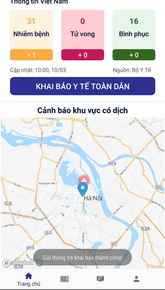 Hướng dẫn cài đặt ứng dụng app NCOVI và sử dụng khai báo y tế