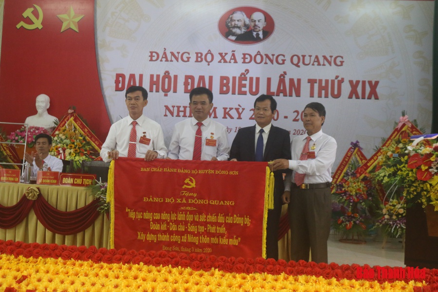 Đoàn kết - Dân chủ - Sáng tạo - Phát triển, xây dựng Đông Quang trở thành xã nông thôn mới kiểu mẫu