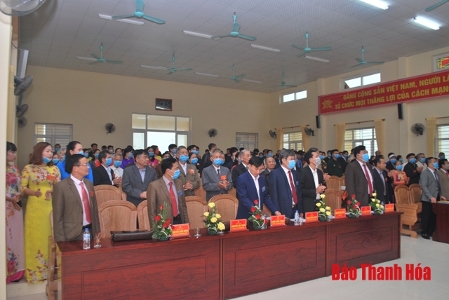 Đảng bộ xã Tân Phúc (Nông Cống) tổ chức thành công Đại hội nhiệm kỳ 2020-2025